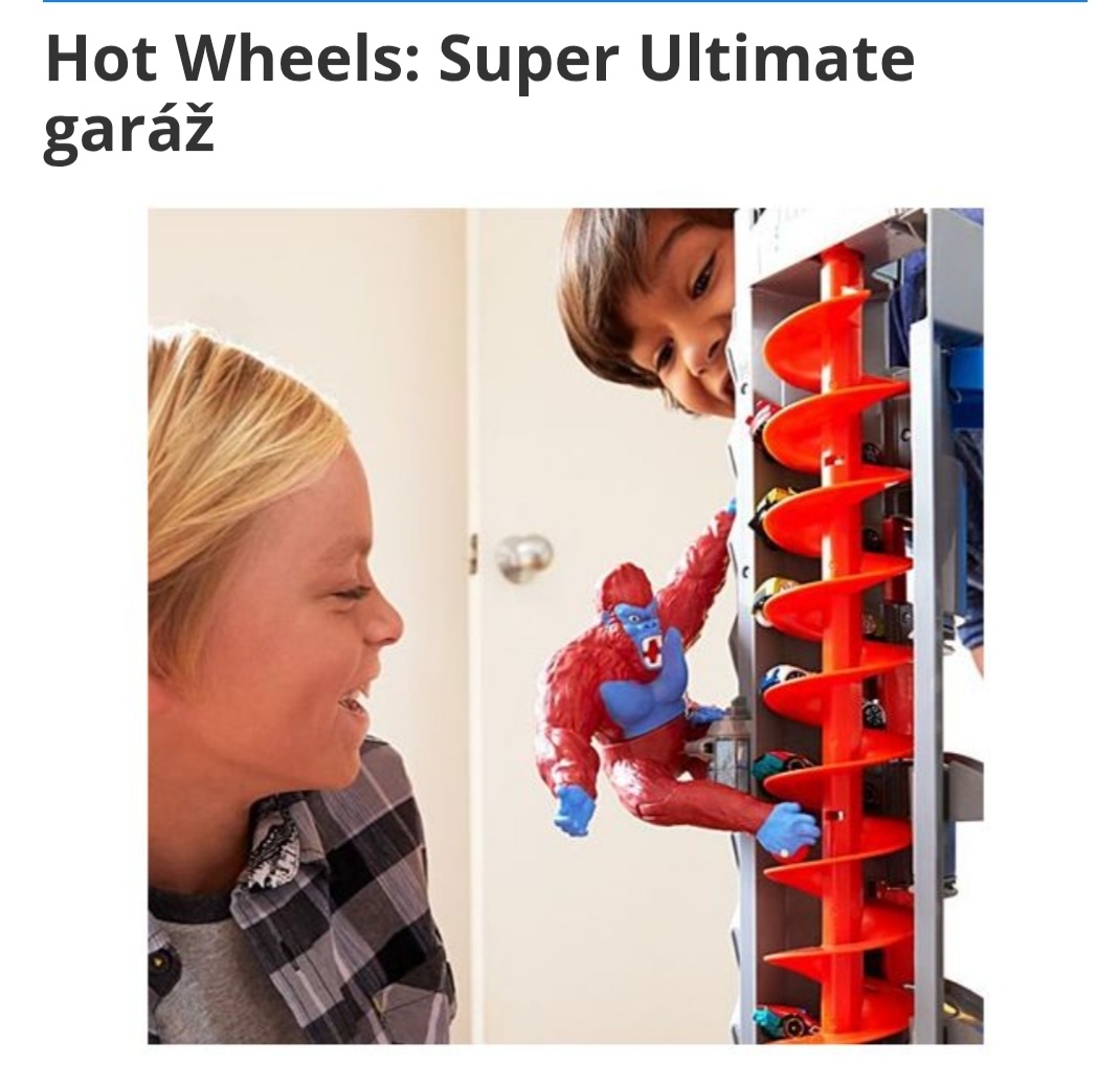 Mattel Hot Wheels Super ultimátna mega garáž - 2