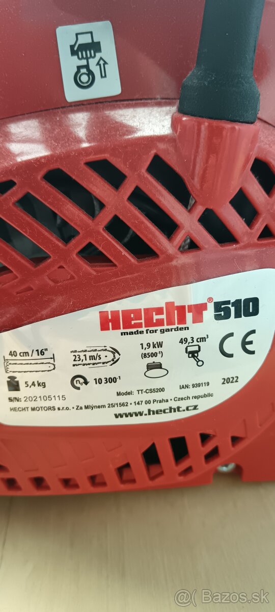 Motorová píla Hecht - 2