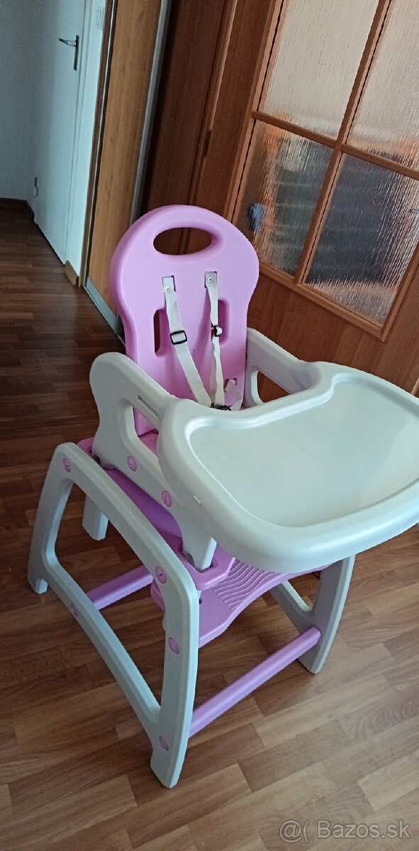 Detská jedálenská stolička 3v1 - 2