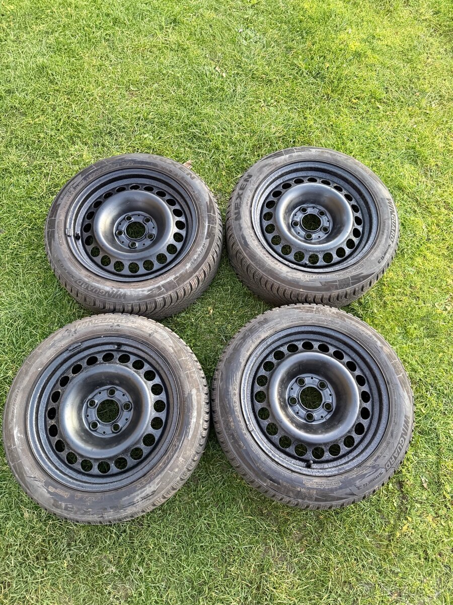 Zimné gumy a plechové disky R16 - 2