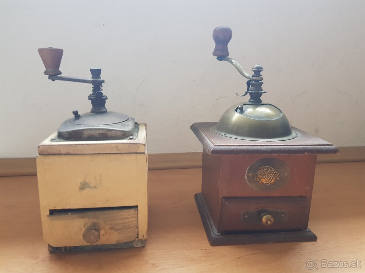 na predaj dva retro mlynčeky na kávu - 2