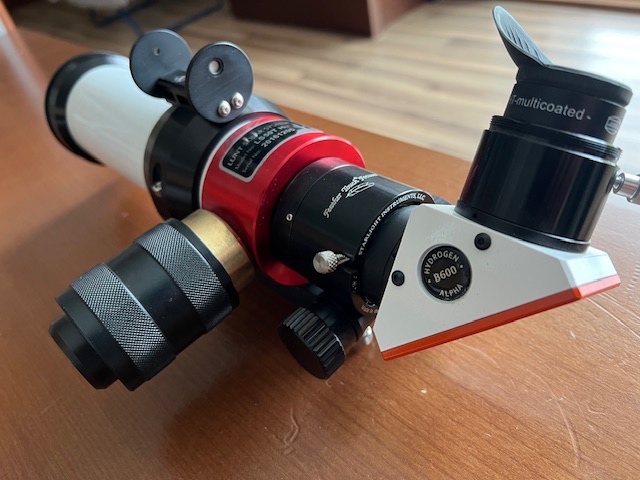 Slnečný teleskop LUNT 50 H-alpha B600 - 2