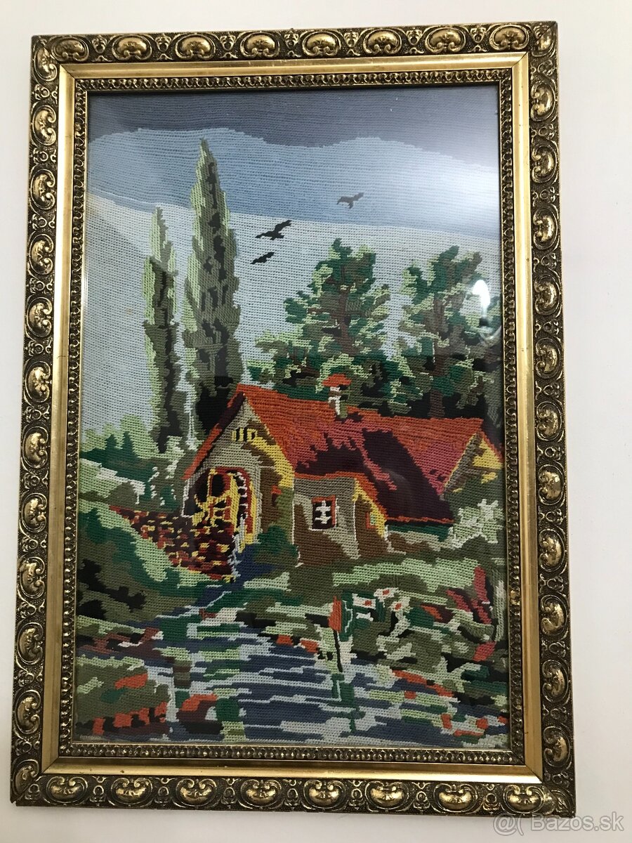 Predám VYŠÍVANÉ OBRAZY - 2