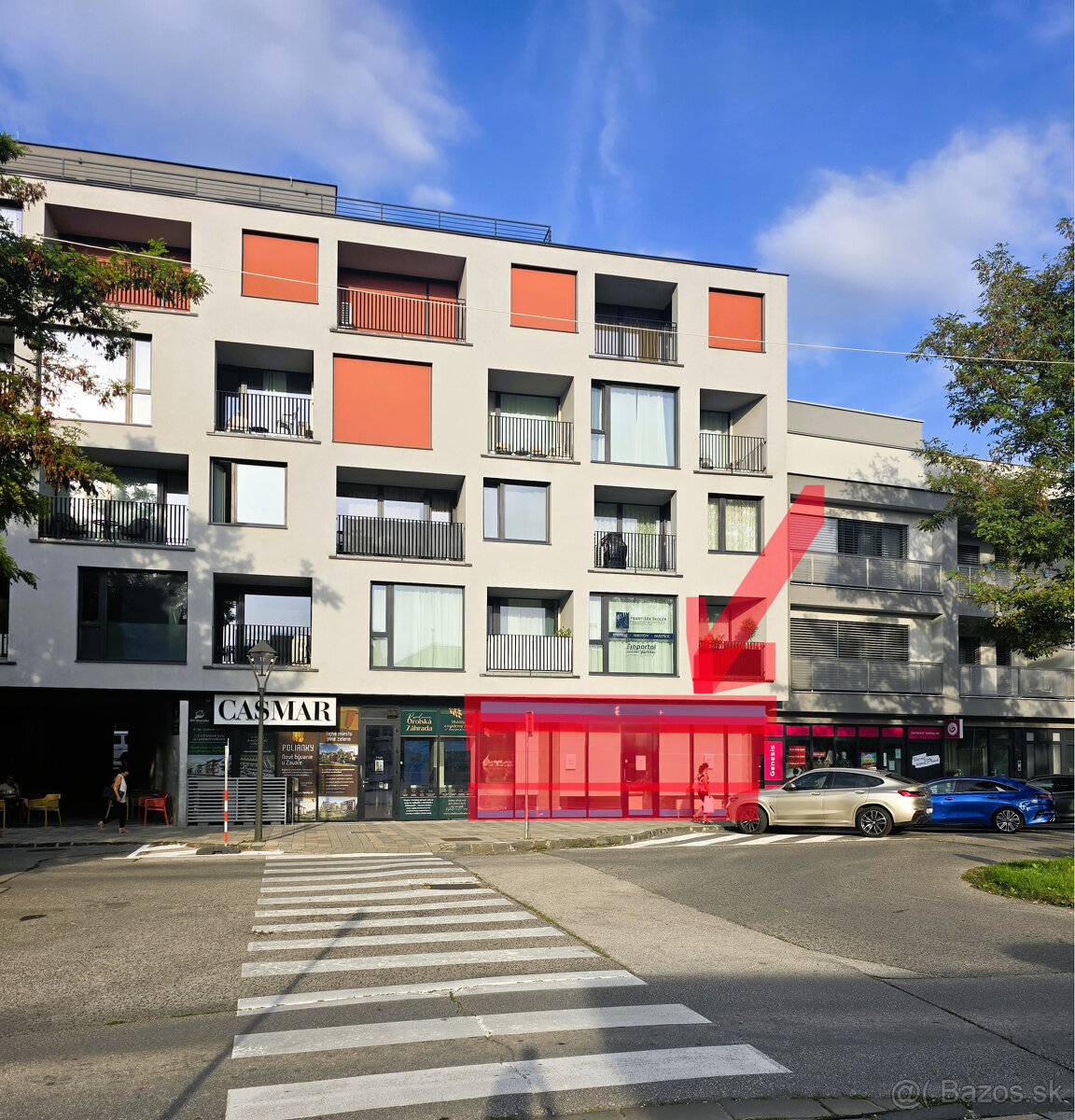 Reprezentatívny obchodný priestor v novostavbe v centre mest - 2