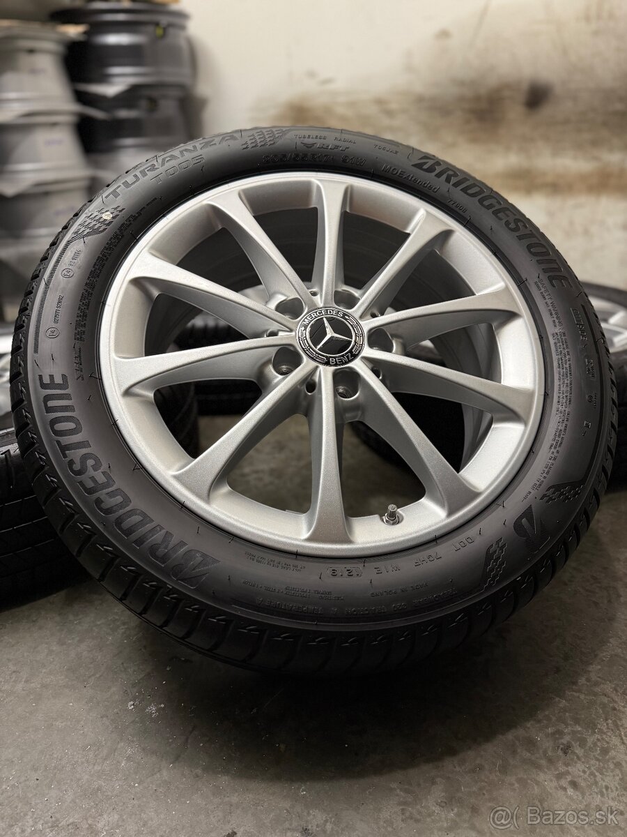 Nepoužitá letná sada 5x112 R17 , 205/55/17 Mercedes A B CLA - 2