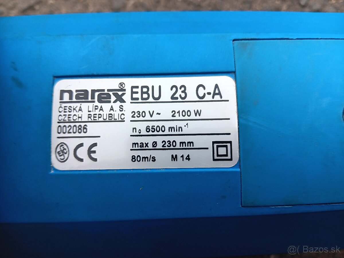 Uhlová brúska NAREX EBU 23 C-A - 2
