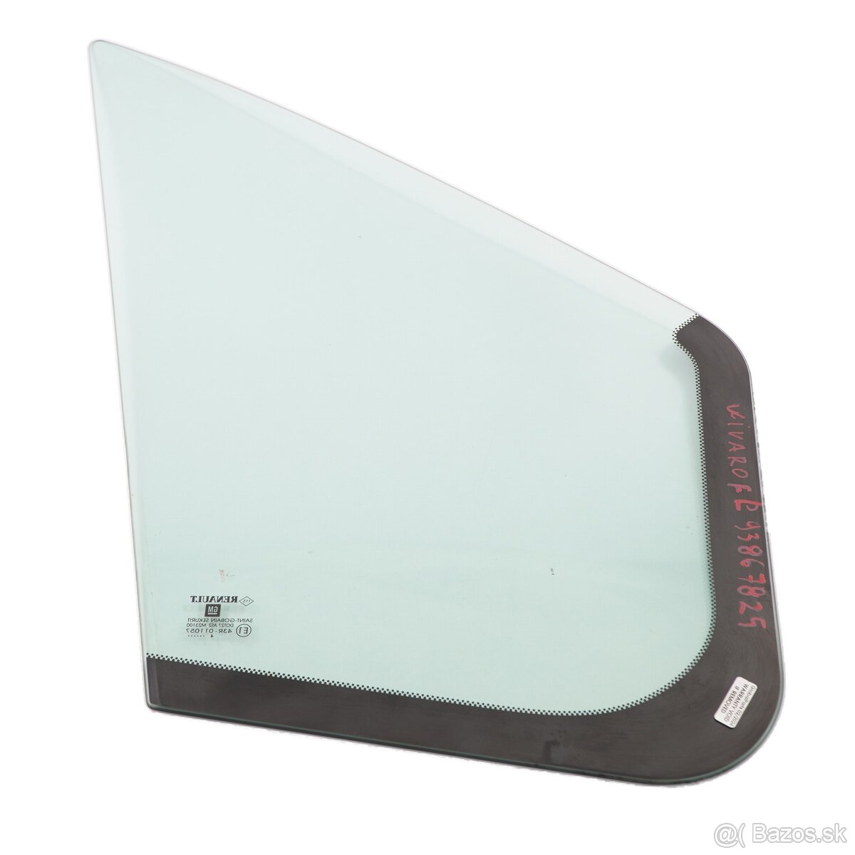 renault trafic opel vivaro sklo dveri 2014- - 2