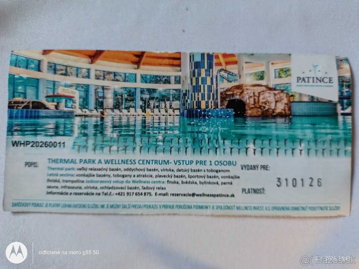 THERMAL PARK PATINCE - 2