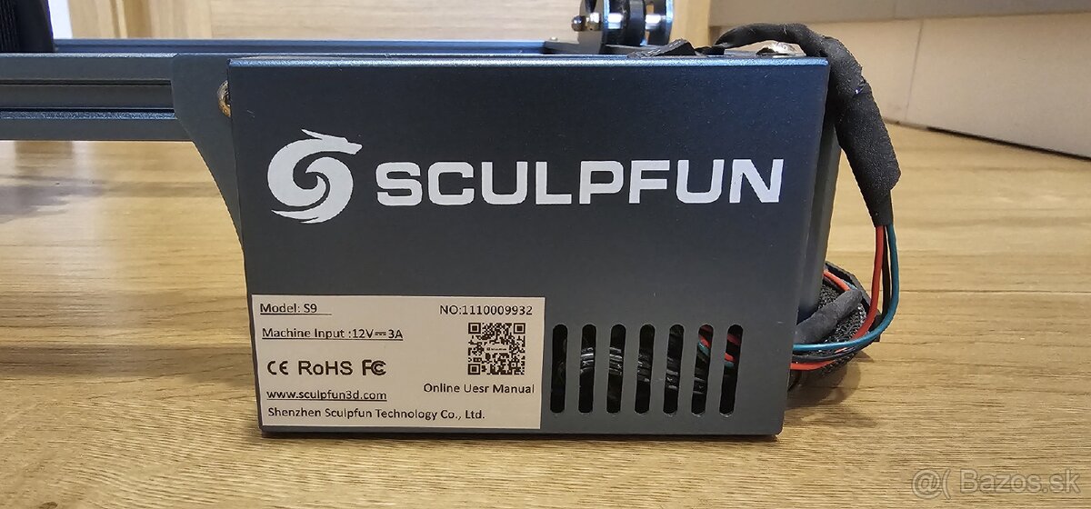 Laserová gravírovačka SCULPFUN S9 – UPGRADOVANÁ - 2