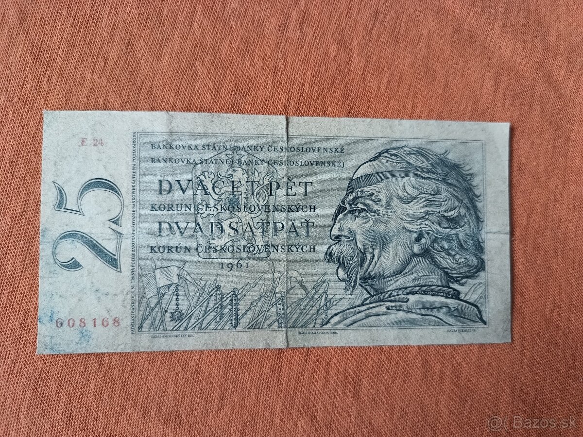 Bankovky ČSR - 20 - 2
