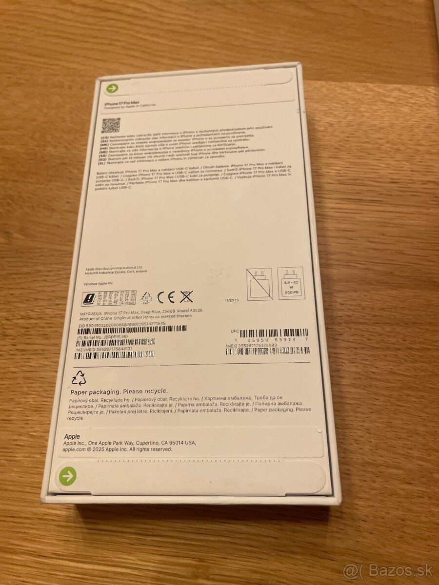 IPHONE 17 PRO MAX BLUE 256GB - 2