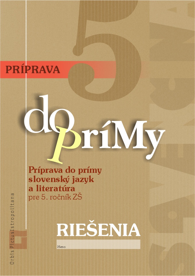 Príprava do prímy - MAT a SJ (+ riešenia) - 2