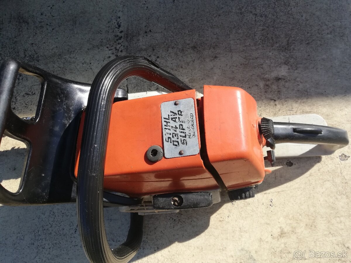 Motorová píla Stihl 034 AV SUPER electronic qvickstop - 2