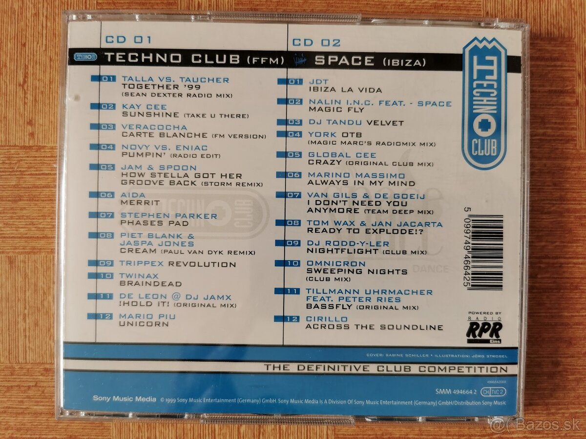 2CD TECHNO CLUB vol. 7 - 2