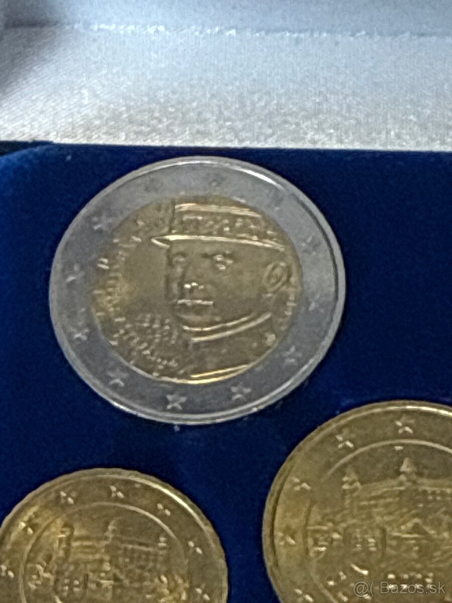 Sada euromincí Slovensko 2€ Štefánik - 2