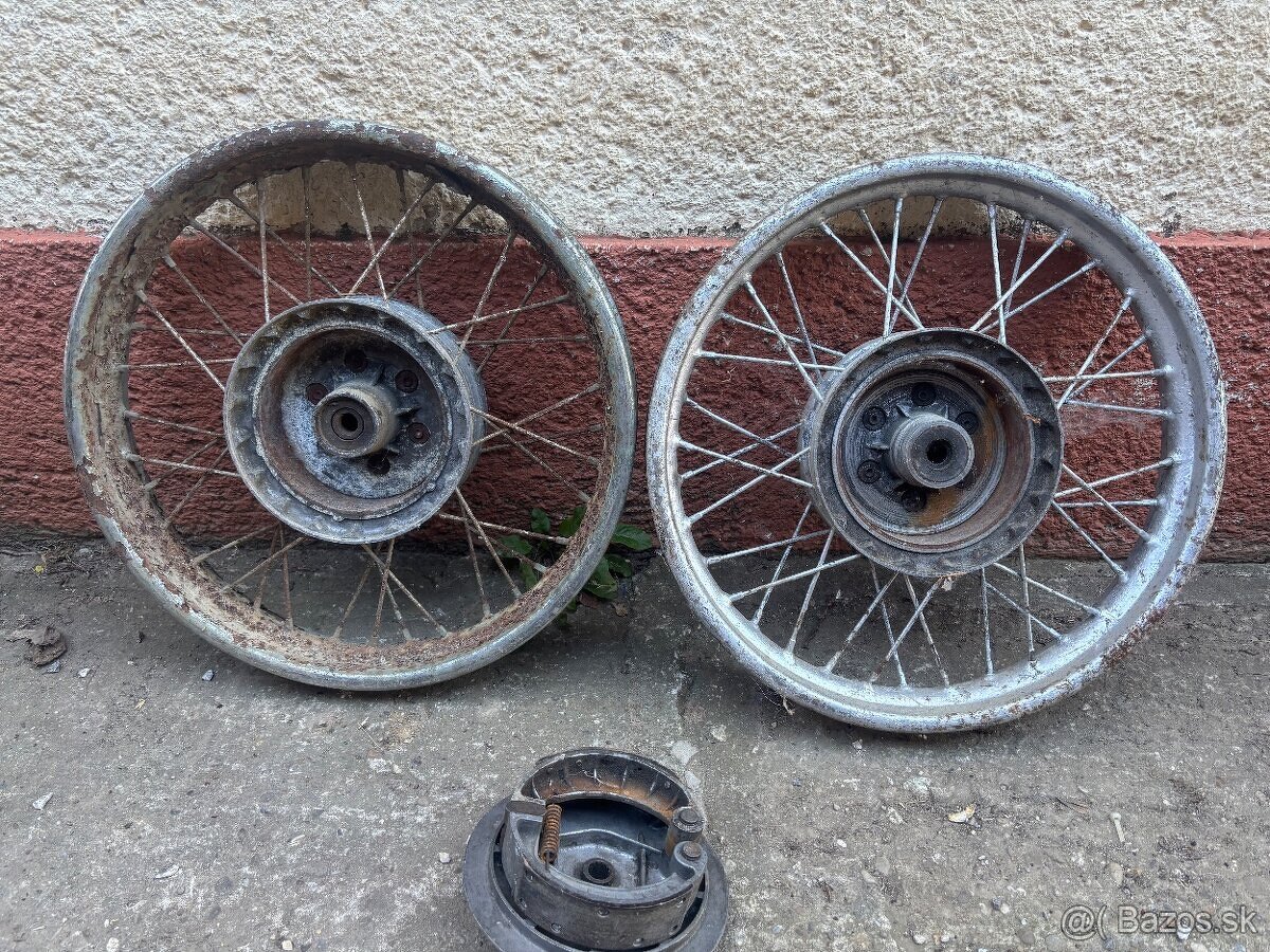 Kolesa jawa čz - 2