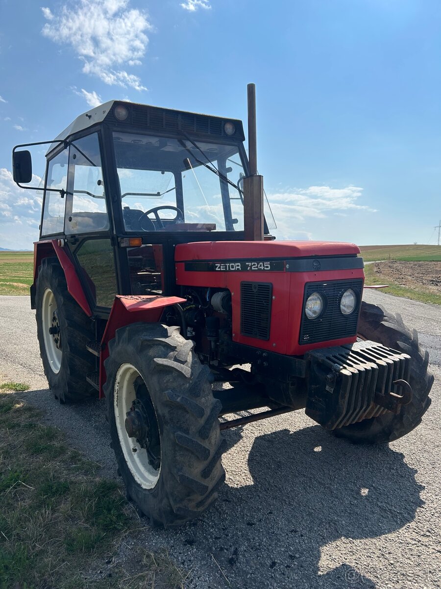 Predám/rozpredám Zetor 7245 motor 77 - 2