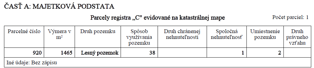 Predam lesný pozemok - 2