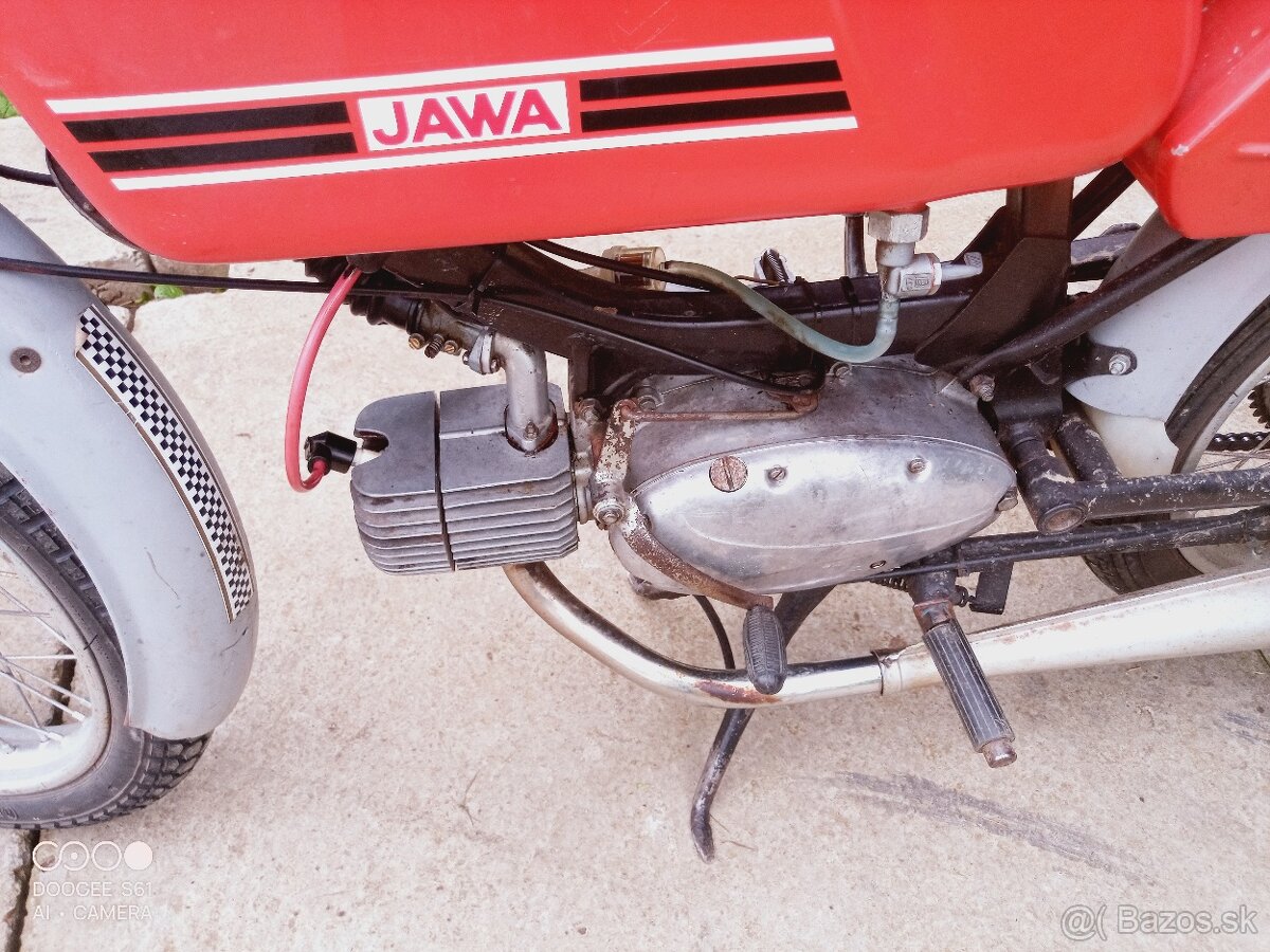 Jawa mustang bez dokladov