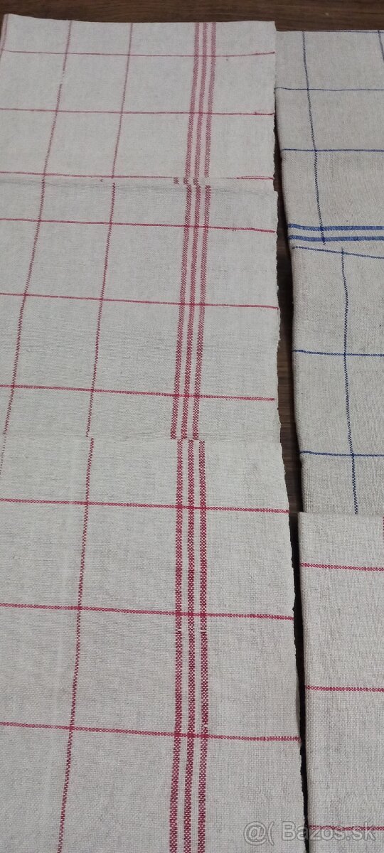 Predám čisto nove ľanové tkané utierky - 2