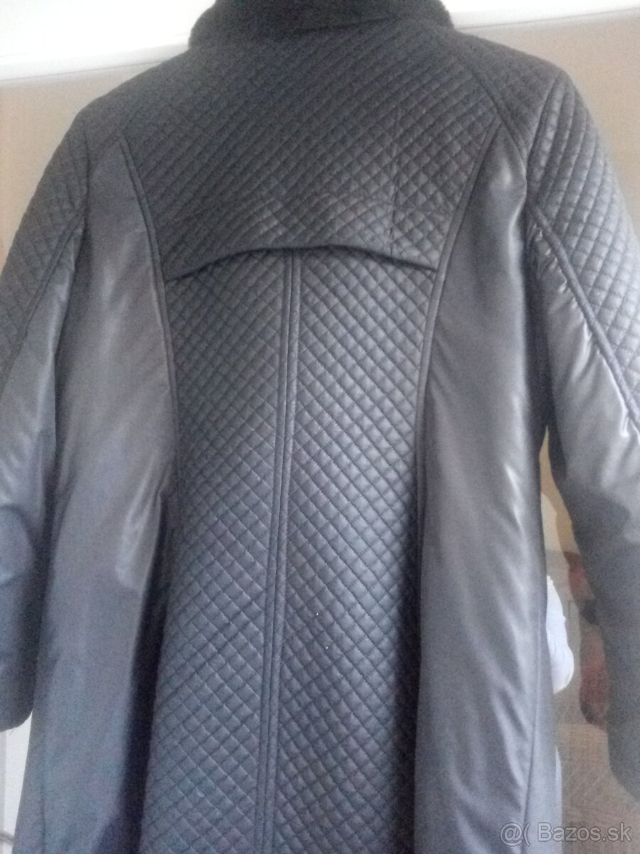 športovo elegantný prešívaný kabát damsky - 2