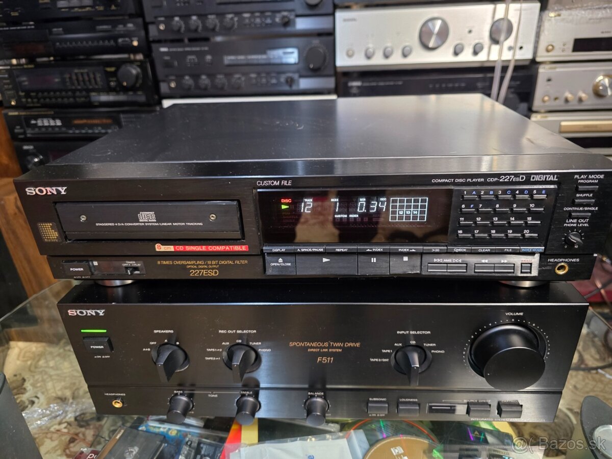 SONY CDP-227esD cd prehrávač vyššej triedy - 2