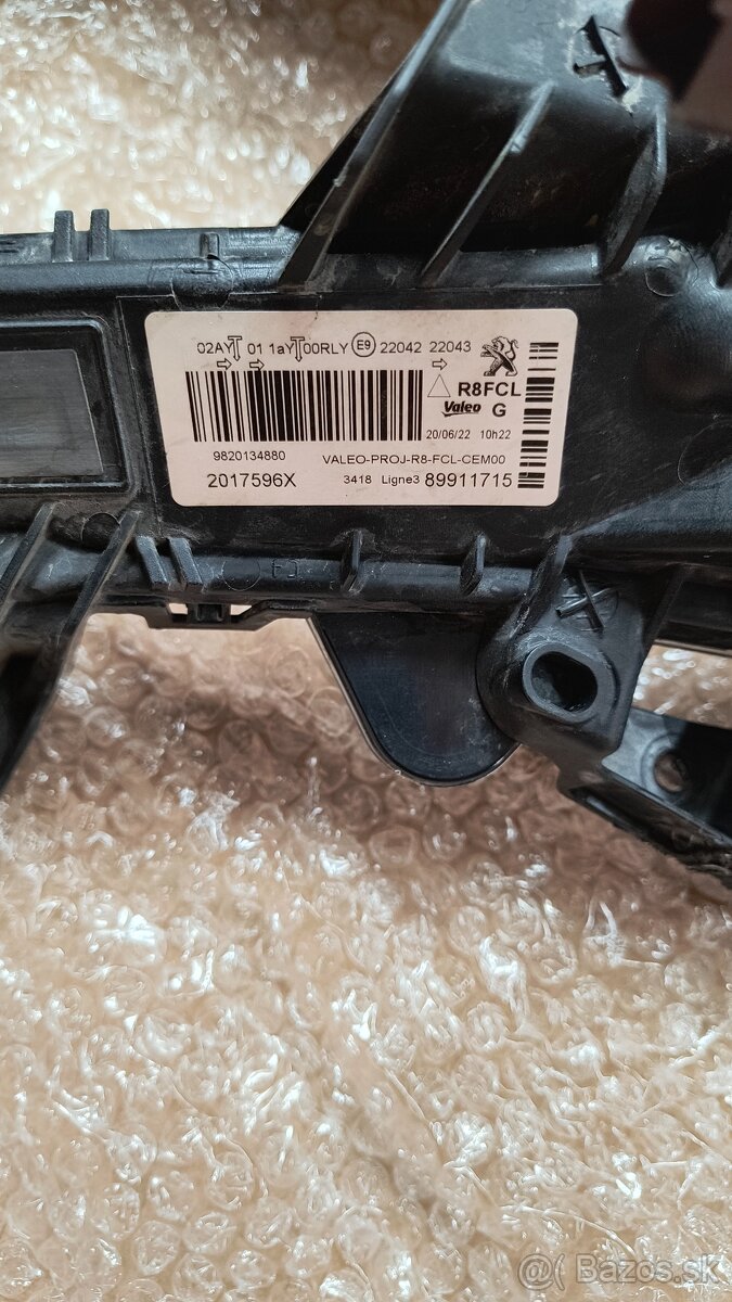 Peugeot 508 II 18- ľavé led svetlo - 2