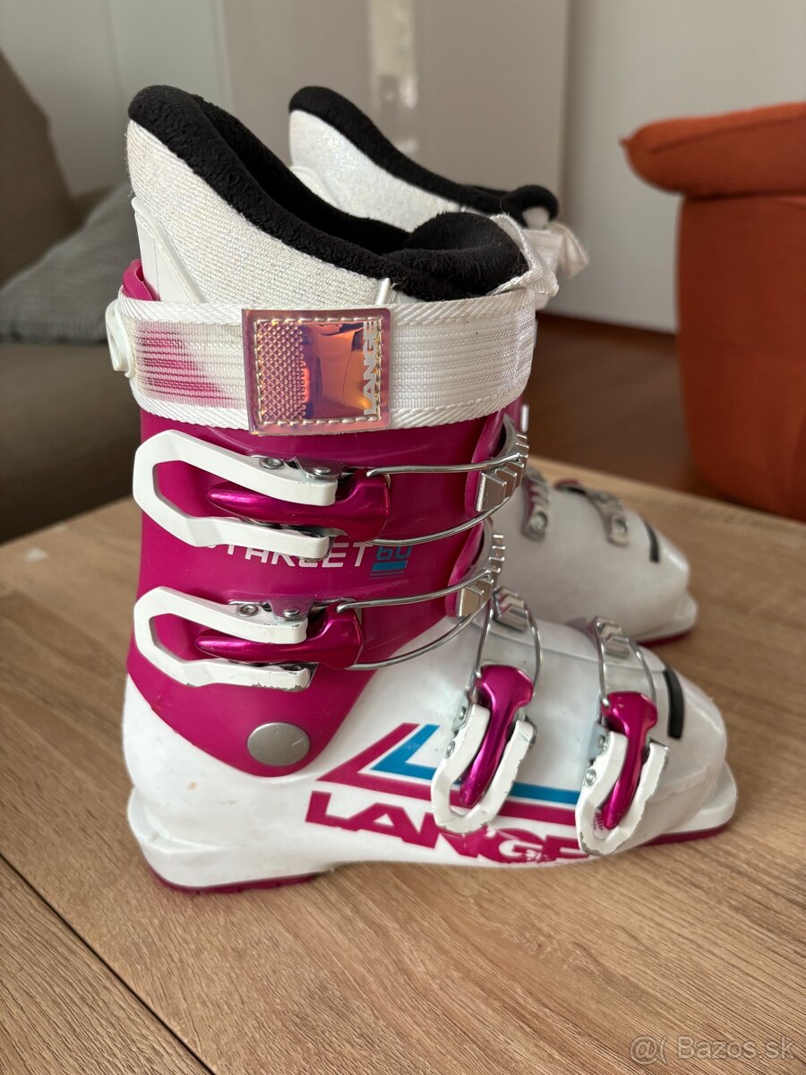 Detské lyžiarky Lange starlet 60 MP 205 velkost 32 - 2