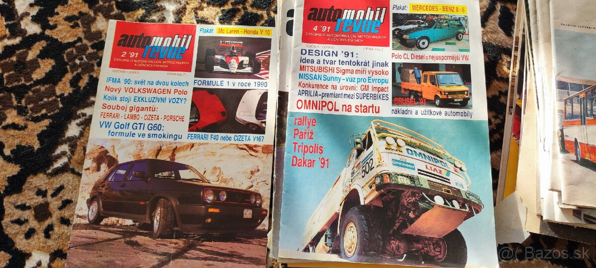 Časopisy Automobil a Svět Motorů - 2