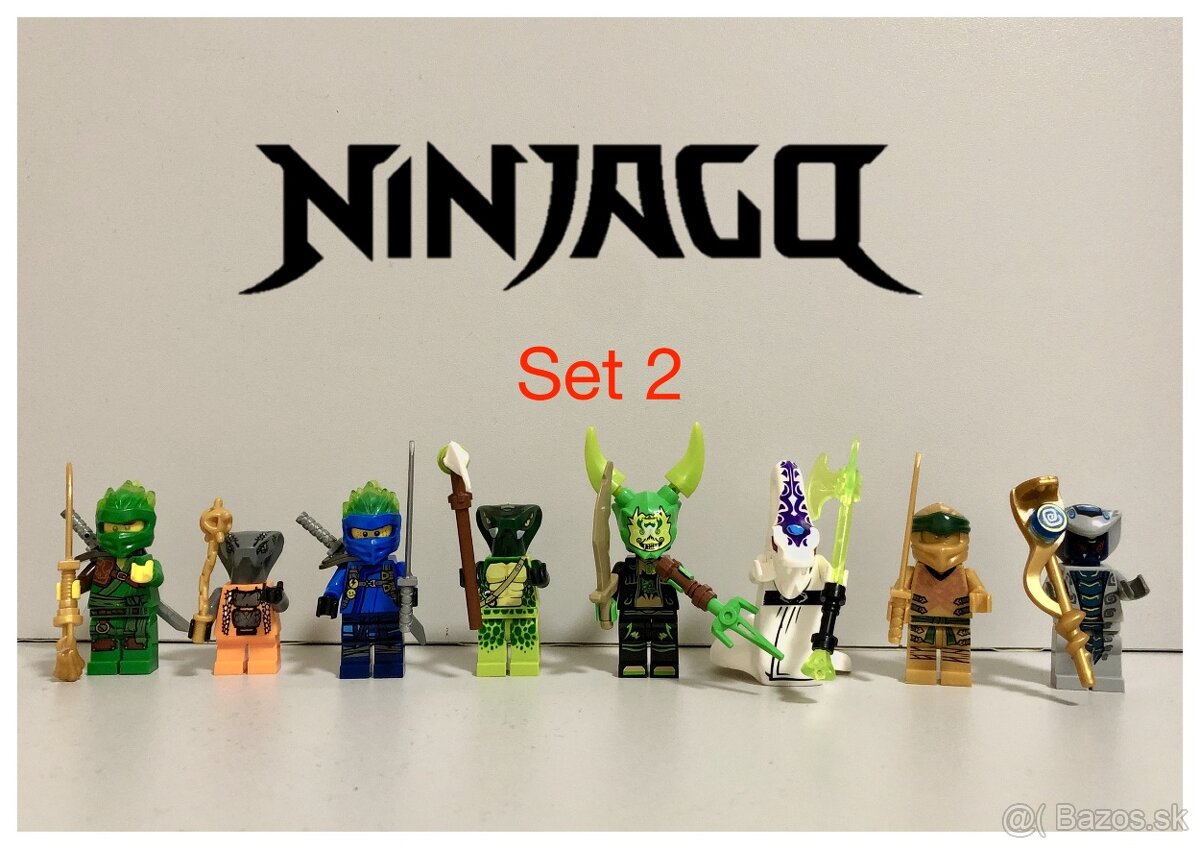 Figurky Ninjago (24ks) typ lego 1 - nove, nehrane - 2