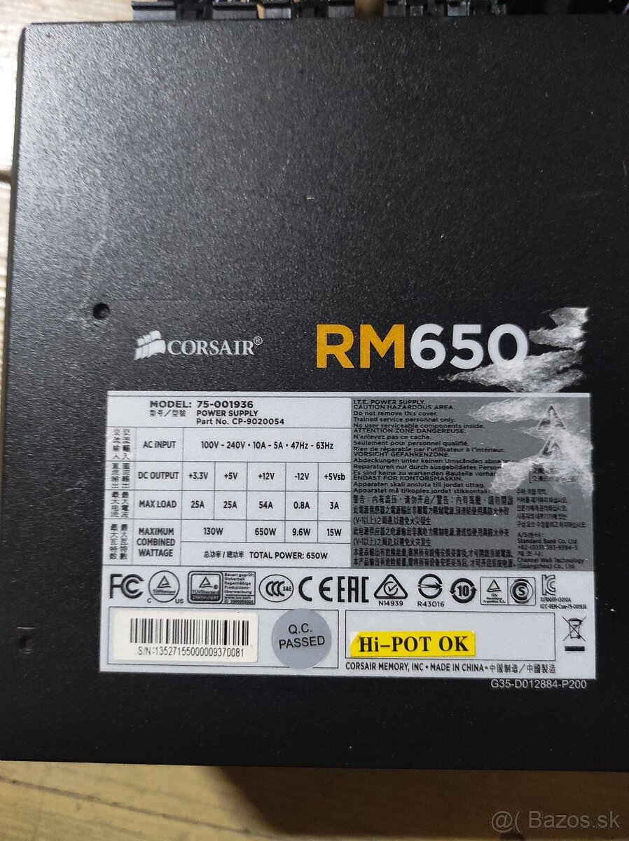 Predám zdroj Pc 650w. - 2