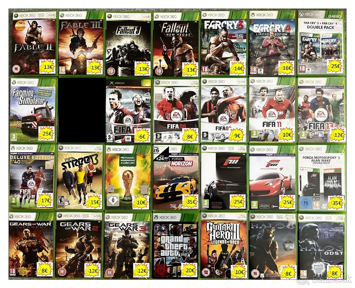 Predam hry na Xbox 360 (Crash, Kinect, FIFA, NFS) - 2