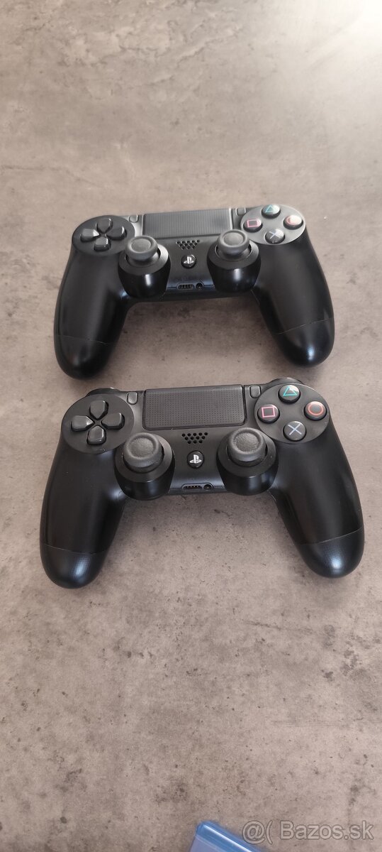 PS4 Slim 500GB + 2 ovládače + 4 hry – TOP STAV - 2