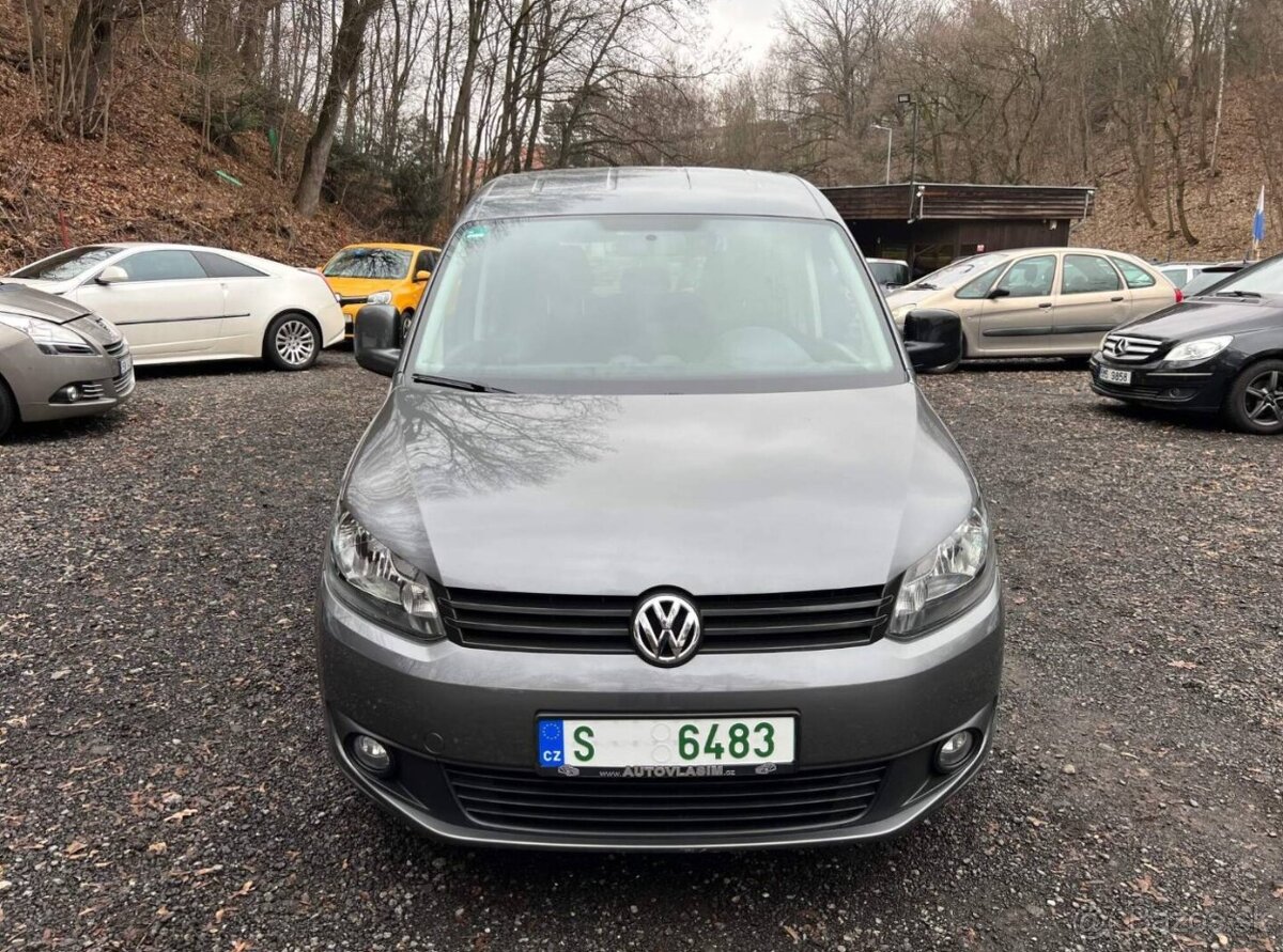 VW Caddy 1.2 TSI 77 kW 2x šoupačky 2011 klima serviska - 2