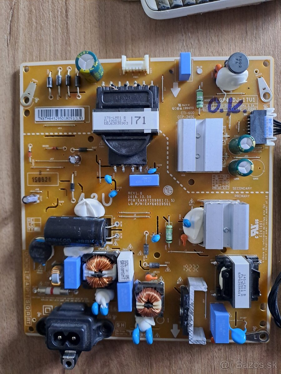 LG 43UM7100PCB,MAINBOARD A ZDROJ 100% STAV. - 2