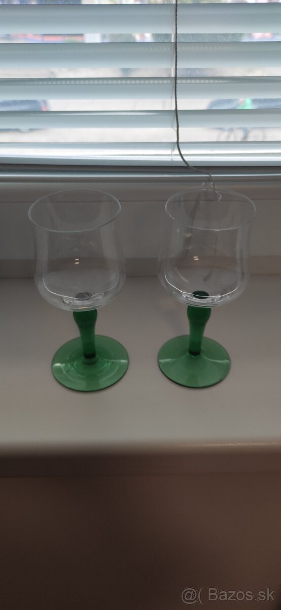 sklenené poháre - 2