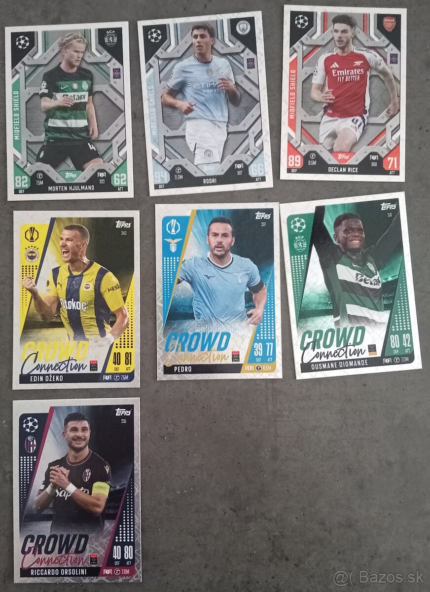 Kartičky Match Attax extra - 2