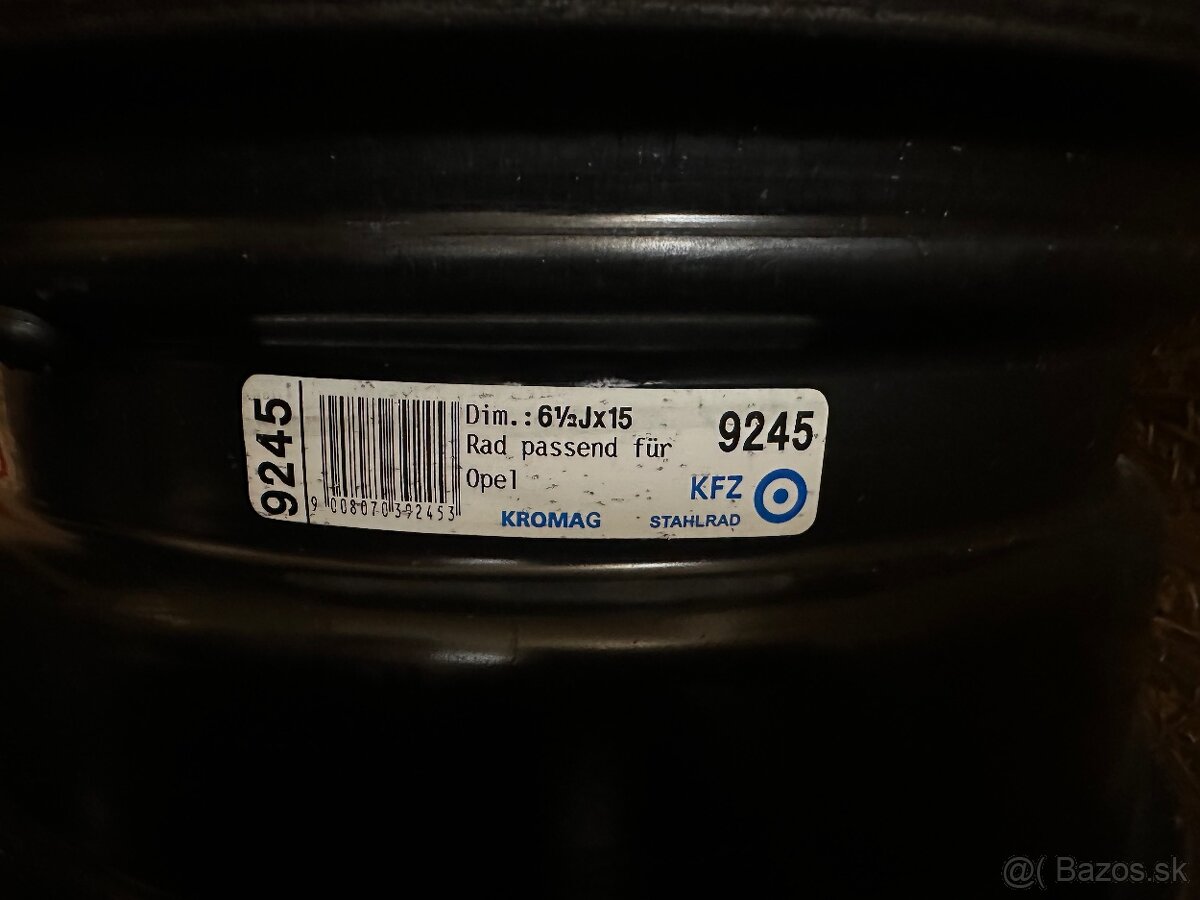 Predám disky Opel - 2