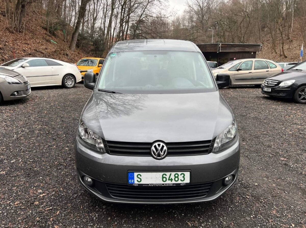 VW Caddy 1.2 TSI 77 kW 2x šoupačky 2011 klima serviska - 2
