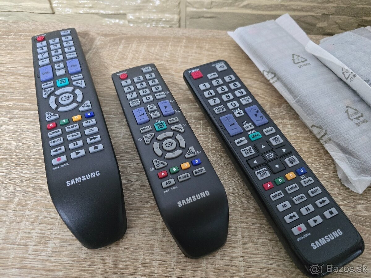 Samsung ovladace - 2