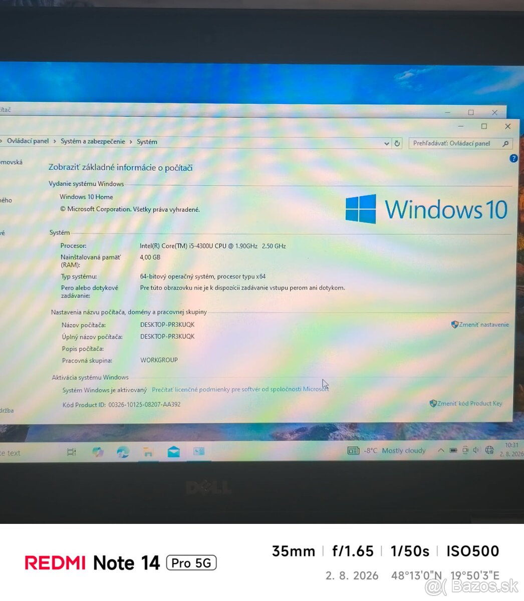 Notebook Dell - 2