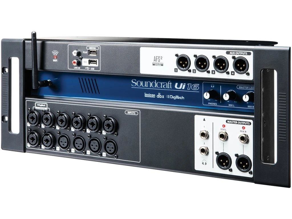 Predam mix Soundcraft UI16 - 2