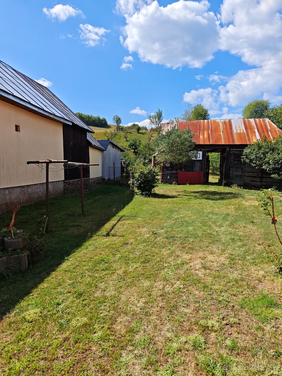 Predám chalupu v Hostoviciach, okr. Snina - 2