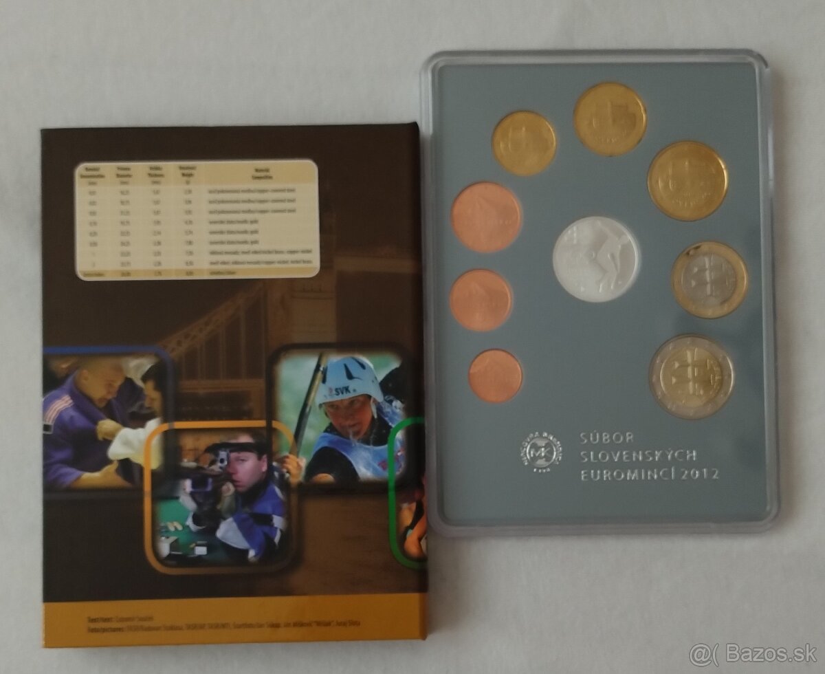 Sada mincí Slovensko 2012 Proof - 2