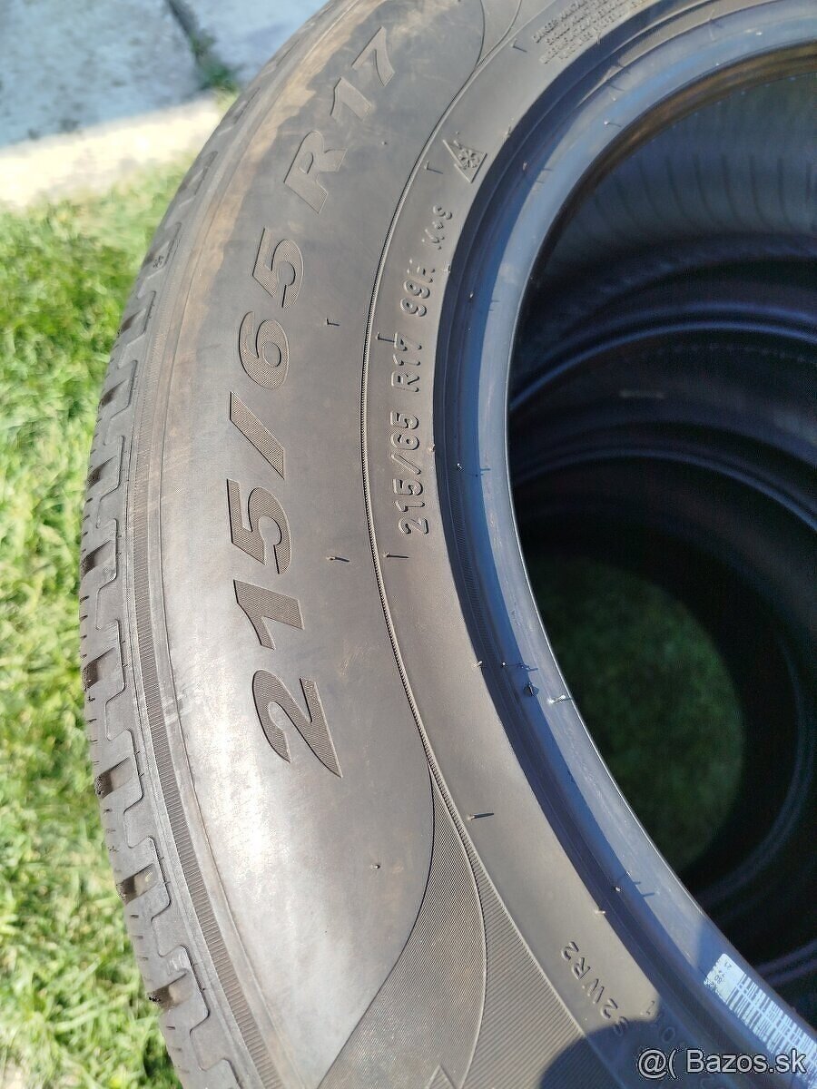 215/65 r17 zimné pneumatiky,Pirelli - 2