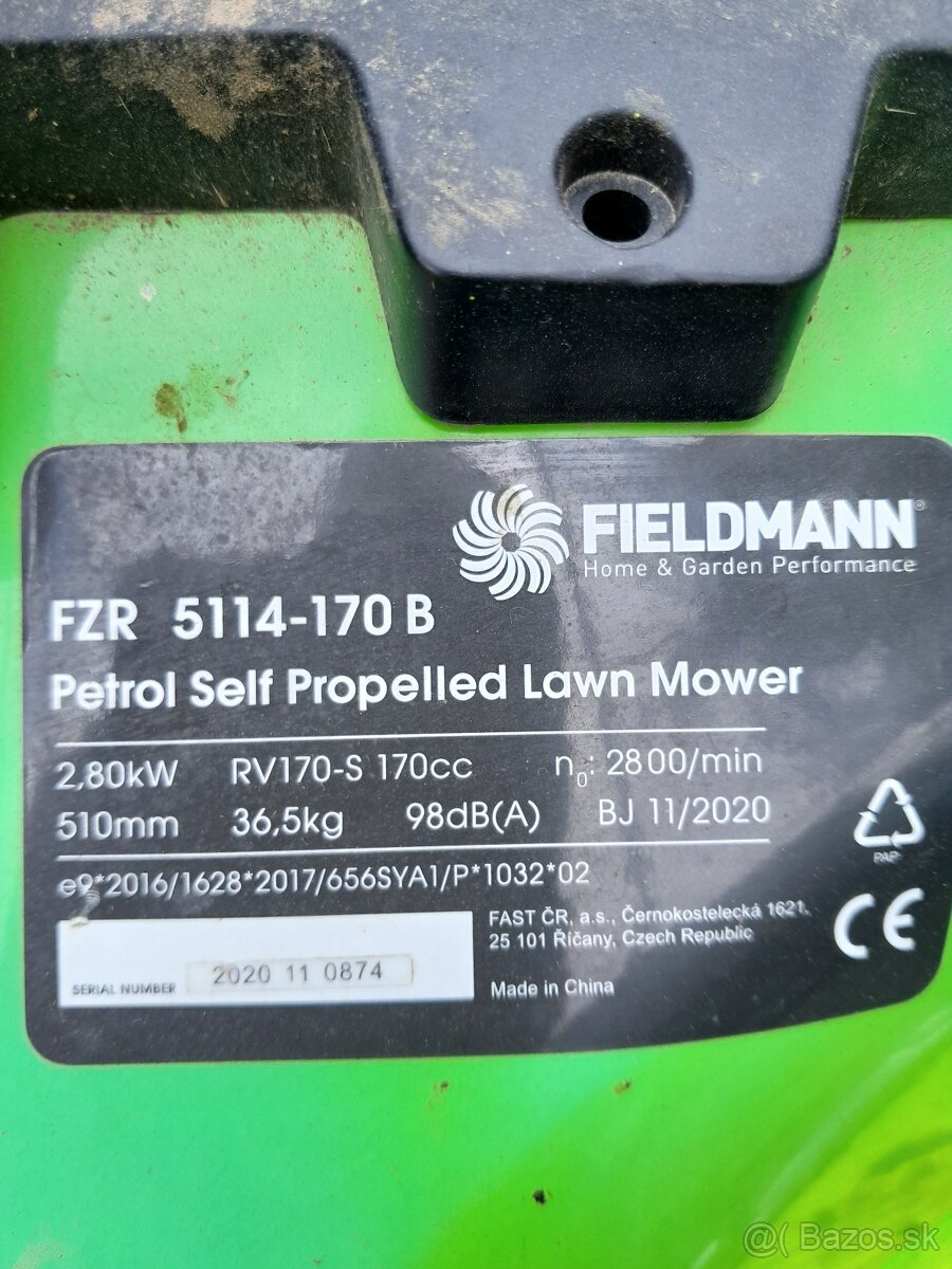 Kosačka fieldman - 2