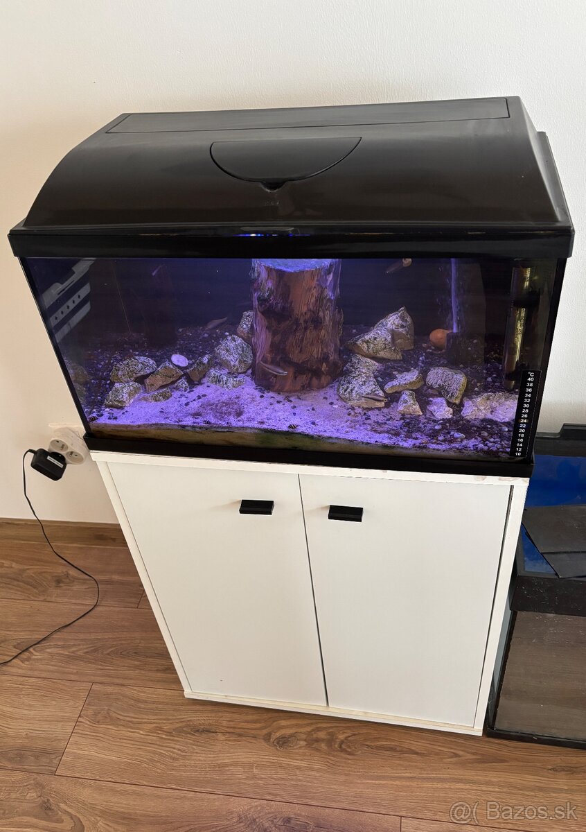 Akvarium so skrinkou - 2