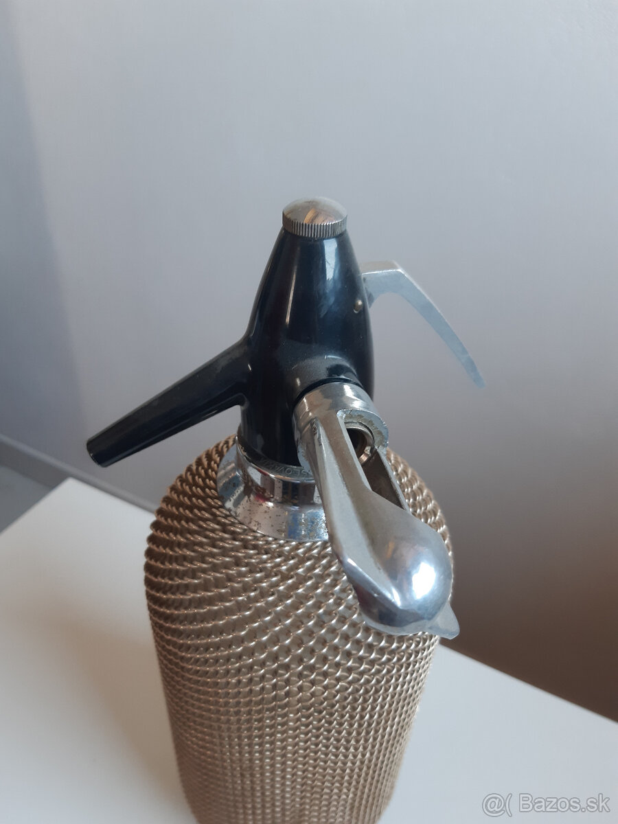 Sifonova flaša retro- sklo - 2