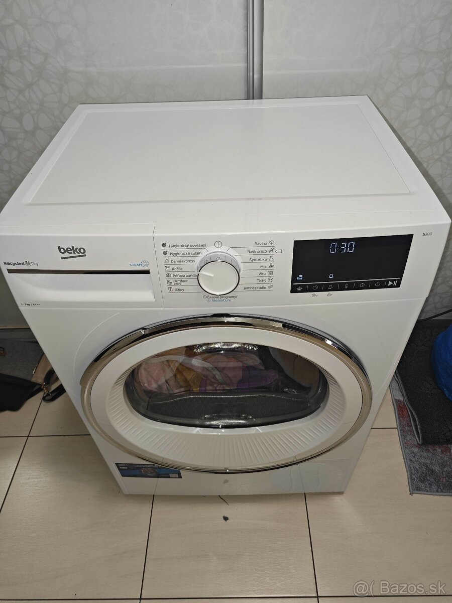 Susička Beko A+++ 7kg úzká zánovná - 2