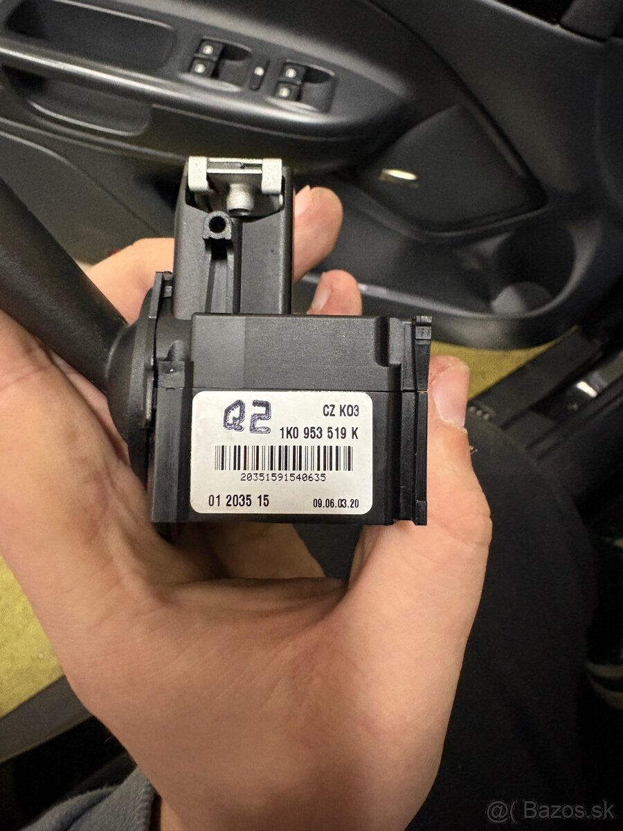 Páčky pod volant Octavia 2 - 2